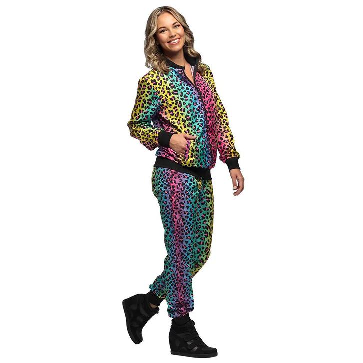 Trainingspak Regenboog Panter Babe, Kleding | Dames, Carnavalskleding en Feestkleding, Nieuw, Ophalen of Verzenden