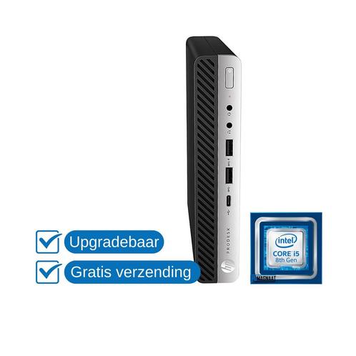 HP ProDesk 600 G4 DM i5-8500T 8GB DDR4 256GB NVMe, Computers en Software, Desktop Pc's, 3 tot 4 Ghz, SSD, Zo goed als nieuw, 8 GB