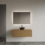 Onderkast Gliss Design Joa Castle Brown 90 CM Incl. Topplaat, Ophalen of Verzenden, Nieuw, Bad