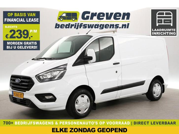 Ford Transit Custom 280 2.0 TDCI L1H1 Airco Cruise 3-Zits, Auto's, Bestelauto's, Te koop, Handgeschakeld, Financial lease, Diesel
