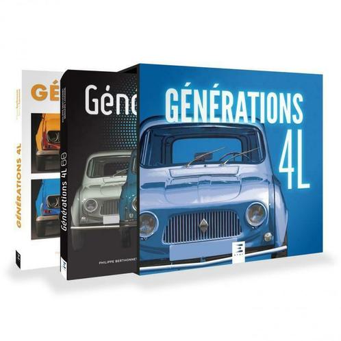 Coffret Générations 4L, tomes 1 et 2, Renault 4, Boeken, Auto's | Boeken, Algemeen, Nieuw, Verzenden