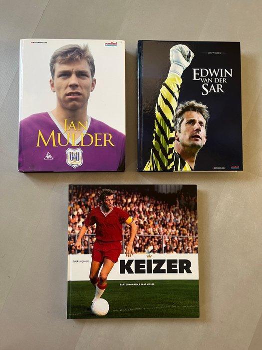 Piet Keizer Edwin van der Sar Jan Mulder - Sportboek, Verzamelen, Overige Verzamelen
