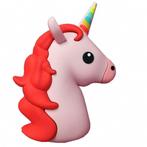 Unicorn Emoji Powerbank 3600 mAh - Roze / Rood, Nieuw, Verzenden