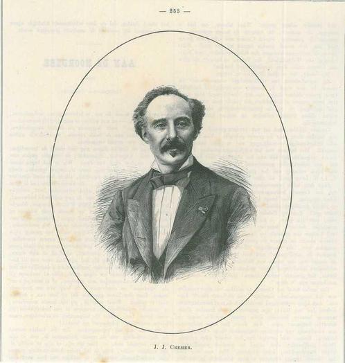 Portrait of Jacob Jan Cremer, Antiek en Kunst, Kunst | Etsen en Gravures