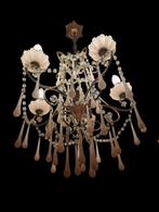 Kroonluchter - Glas - Roze hangers