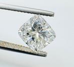 1 pcs Diamant (Natuurlijk) - 2.71 ct - Cushion - D, Nieuw