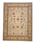 groot Perzisch tapijt ziegler 350x274 wollen vloerkleed, Crème, Ziegler groot perzisch tapijt handgeknoopt wollen vloerkleed, Ophalen of Verzenden