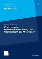 Ethikbasierte Unternehmensfuhrung und Commitmen. Westphal,, Verzenden, Zo goed als nieuw, Ariane Westphal