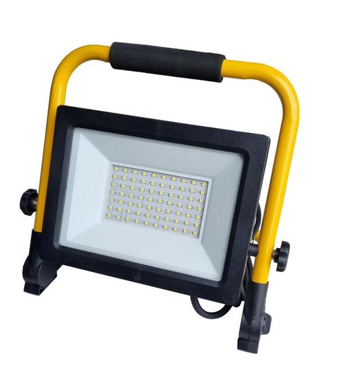 Werklicht op standaard | LED 50W=450W bouwlamp - 4500 Lumen, Huis en Inrichting, Lampen | Losse lampen, Nieuw, Verzenden