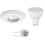 Voordeelset LED Spot Set - Pragmi Luno Pro - Waterdicht IP65, Metaal of Aluminium, Nieuw, Ophalen of Verzenden, Led