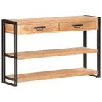 vidaXL Dressoir 120x30x75 cm massief acaciahout, 100 tot 150 cm, Verzenden, Nieuw, 25 tot 50 cm