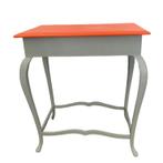Neon Orange/Blue Side-Table