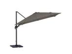 Garden Impressions Zweefparasol Hawaii II 3 x 3 mtr Grijs, Tuin en Terras, Nieuw