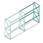 Gebruikte Hovuma palletstelling 4200x3200x1070 mm (hxbxd) 2, Zakelijke goederen, Kantoor en Winkelinrichting | Magazijn, Stelling en Opslag