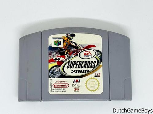 Nintendo 64 / N64 - Supercross 2000 - EUR, Spelcomputers en Games, Games | Nintendo 64, Gebruikt, Verzenden