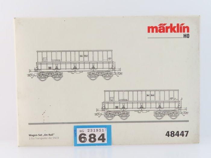Märklin H0 - 48447 - Modeltrein goederenwagonset (1) -, Hobby en Vrije tijd, Modeltreinen | H0