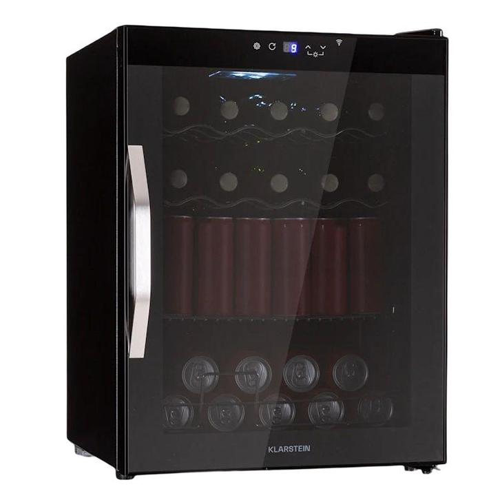 Koelkast Drankkoelkast Mini Koelkast Tafelmodel Onyx 60L LED, Witgoed en Apparatuur, Koelkasten en IJskasten, Minder dan 75 liter