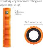 TriggerPoint The Grid Foam Roller 2.0 - Oranje - Massage, Sport en Fitness, Massageproducten, Ophalen of Verzenden, Zo goed als nieuw