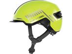 Abus Hud-Y - Fietshelm Signal Yellow M (54 - 58 cm), Verzenden, Zo goed als nieuw