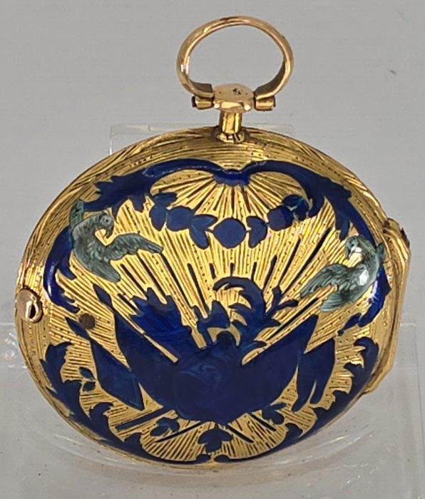 Prince a Paris - 18kt. Lepine Punkspindeluhr - meisterliche, Sieraden, Tassen en Uiterlijk, Horloges | Heren