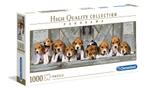 Clementoni Volwassen Puzzel, Beagles - 1000 Stukjes - Panora, Verzenden, Nieuw