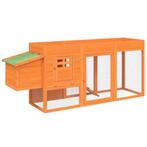 Kippenhok Grenenhout 204cm - Retourdeal - 40% Korting, Dieren en Toebehoren, Ophalen of Verzenden, Nieuw, Kippenhok of Kippenren