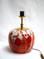 Lamp - Messing, Porselein - gemaakt in Duitsland, Antiek en Kunst, Kunst | Designobjecten