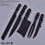 Keukenmes - Chefs knife - Resin en hoogwaardig staal met, Antiek en Kunst