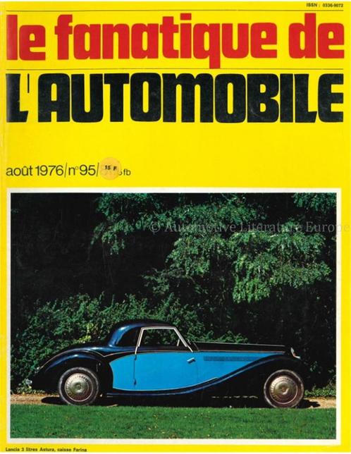 1976 LALBUM DU FANATIQUE DE LAUTOMOBILE MAGAZINE 95 FRANS, Boeken, Auto's | Folders en Tijdschriften
