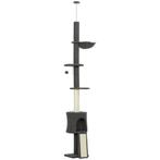 TRUUSK Kattenboom met Hol en Hangmat - Verstelbare Hoogte -, Dieren en Toebehoren, Konijnen