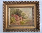 Franse school (XX) - Paysannes sur le chemin, Antiek en Kunst, Kunst | Schilderijen | Klassiek