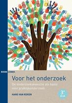 9789462364608 Voor het onderzoek | Tweedehands, Boeken, Verzenden, Zo goed als nieuw, Hans van Keken