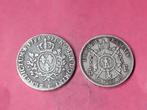 Frankrijk. Ecu 1788 y 5 Francos 1867 (2 monedas) (Zonder