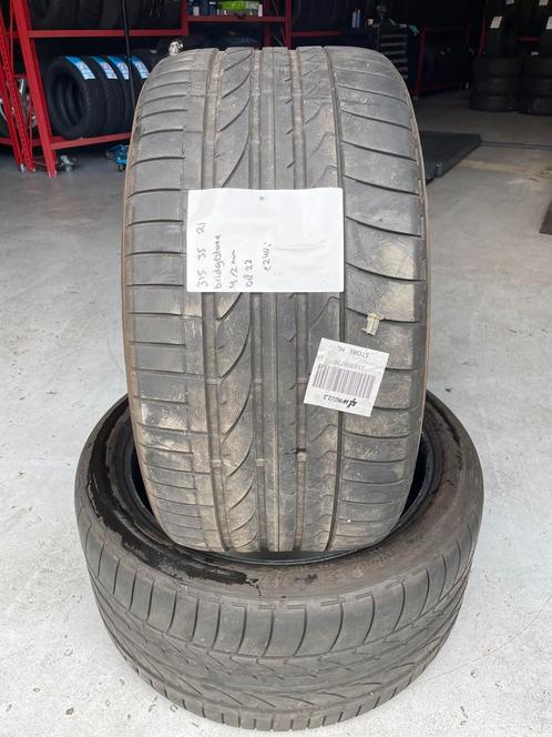 315/35/21 BRIDGESTONE DUELER 4,2MM 2 STUKS 240,- (0822), Auto-onderdelen, Banden en Velgen, 21 inch, Zomerbanden, 315 mm, Personenwagen