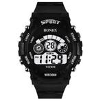 Fako® - Kinderhorloge - Sport New Tech - Zwart, Verzenden, Nieuw