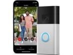Ring Battery Video Doorbell Zilver met Chime (2nd Gen) -, Verzenden, Zo goed als nieuw