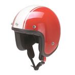 Redbike RB-757 bologna jethelm rood-wit, Motoren, Verzenden, Nieuw met kaartje