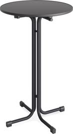 Inklapbare Statafel | BERLIN | Hout/Staal | Antraciet |, Verzenden, Nieuw in verpakking