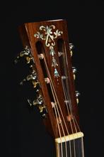 MAESTRO Akoestische Gitaar OM-IR Volledig Massief Naturel, Muziek en Instrumenten, Snaarinstrumenten | Gitaren | Akoestisch, Ophalen of Verzenden