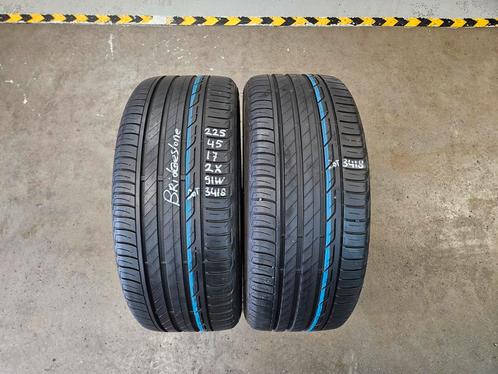 225/45/17 91W BRIDGESTONE TURANZATOO1 6,1MM PROFIEL, Auto-onderdelen, Banden en Velgen, 17 inch, Erkend duurzaam, Zomerbanden