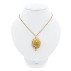 Antiek gouden hanger van een mutsenbel, Sieraden, Tassen en Uiterlijk, Bedels, Ophalen of Verzenden, Gebruikt, Goud, Overige merken