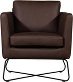 Leren design fauteuils - Echt leer, Modern, Comfortabel en, Huis en Inrichting, Fauteuils, Nieuw, Ophalen of Verzenden, 75 tot 100 cm