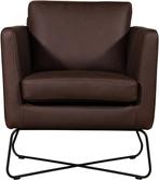 Leren design fauteuils - Echt leer, Modern, Comfortabel en, Huis en Inrichting, Fauteuils, Nieuw, 75 tot 100 cm, Leer, Ophalen of Verzenden