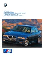 1997 BMW M3 BROCHURE ENGELS, Boeken, Auto's | Folders en Tijdschriften, Nieuw, BMW, Author