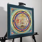 Painting of Tibetan Tradition - Mandala Kalachakra - Wheel