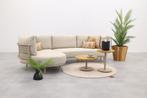 4 Seasons Sardinia/Volta (3-delig) loungeset - Latte, Verzenden, Nieuw, Hout, Loungeset