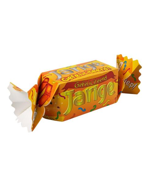 Geschenkdoosje Gefeliciteerd Jarige 26cm, Hobby en Vrije tijd, Feestartikelen, Nieuw, Verzenden
