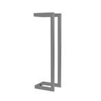 Handdoekhouder Sanilux Lunar 60x15x15 cm Staal Gunmetal, Ophalen of Verzenden, Nieuw, Bad