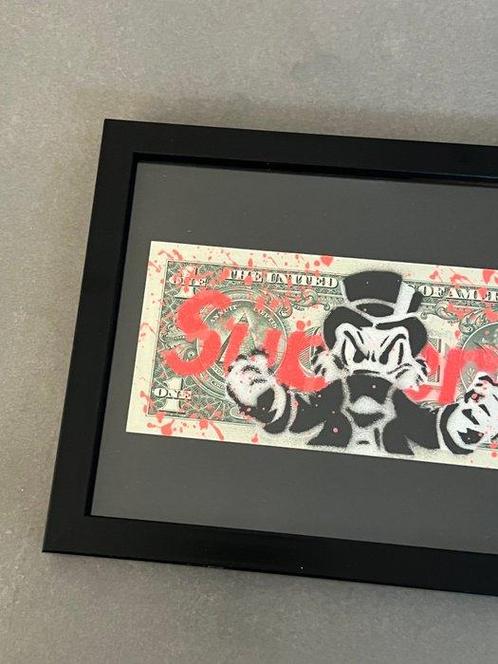 WhyCreationz (XX-XXI) - Scrooge x Dollar Art x Supreme 1/1, Antiek en Kunst, Kunst | Schilderijen | Modern