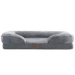 Hondenbed / Hondenmand Sheena L - 98 x 70 cm - Grijs, Dieren en Toebehoren, Verzenden, Nieuw